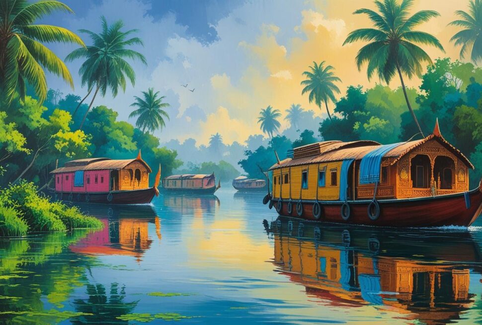 Kerala Alleppey Houseboats