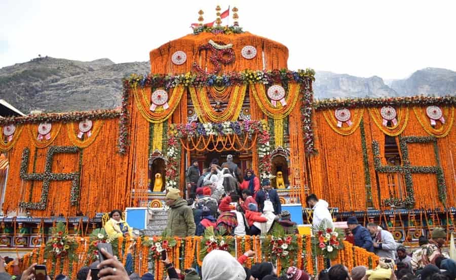 Badrinath Temple opening Dates