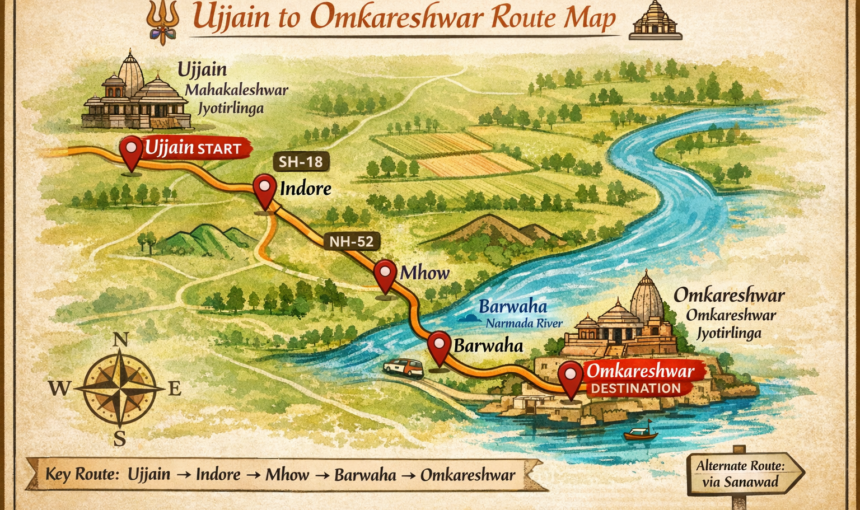 Ujjain to Omkareshwar: A Sacred Journey Between Two Jyotirlingas