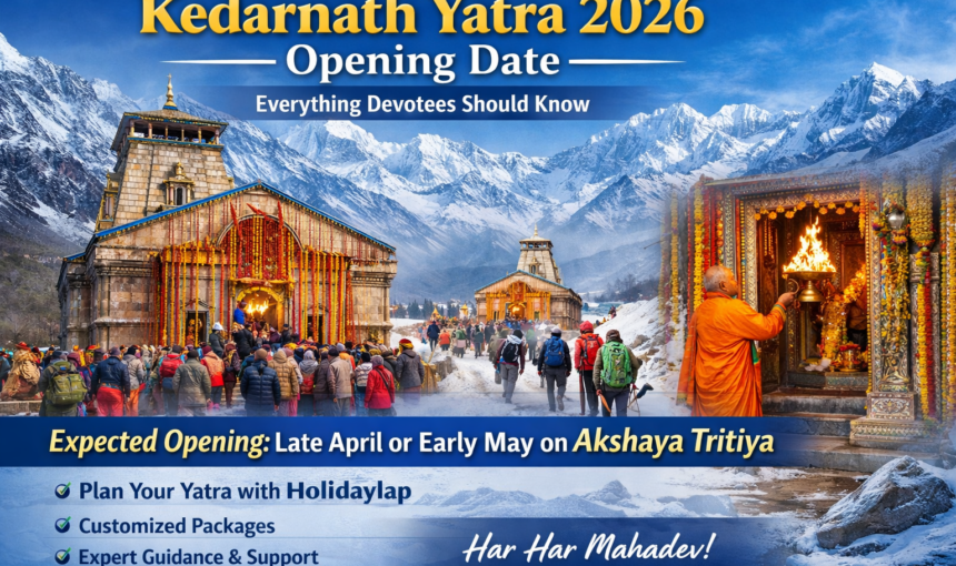 Kedarnath Yatra 2026 Opening Date – Everything Devotees Should Know