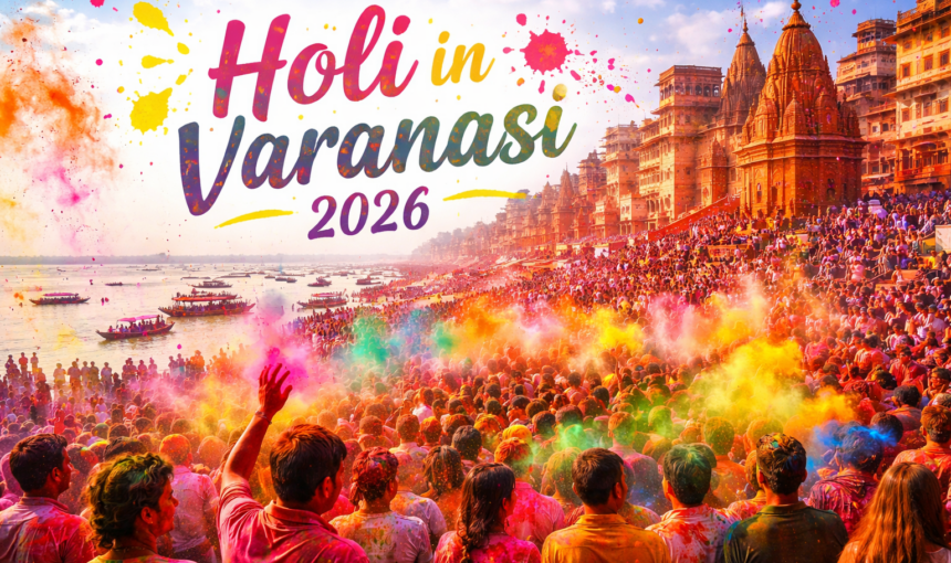 Holi Event in Varanasi 2026: Where Colours Meet Moksha