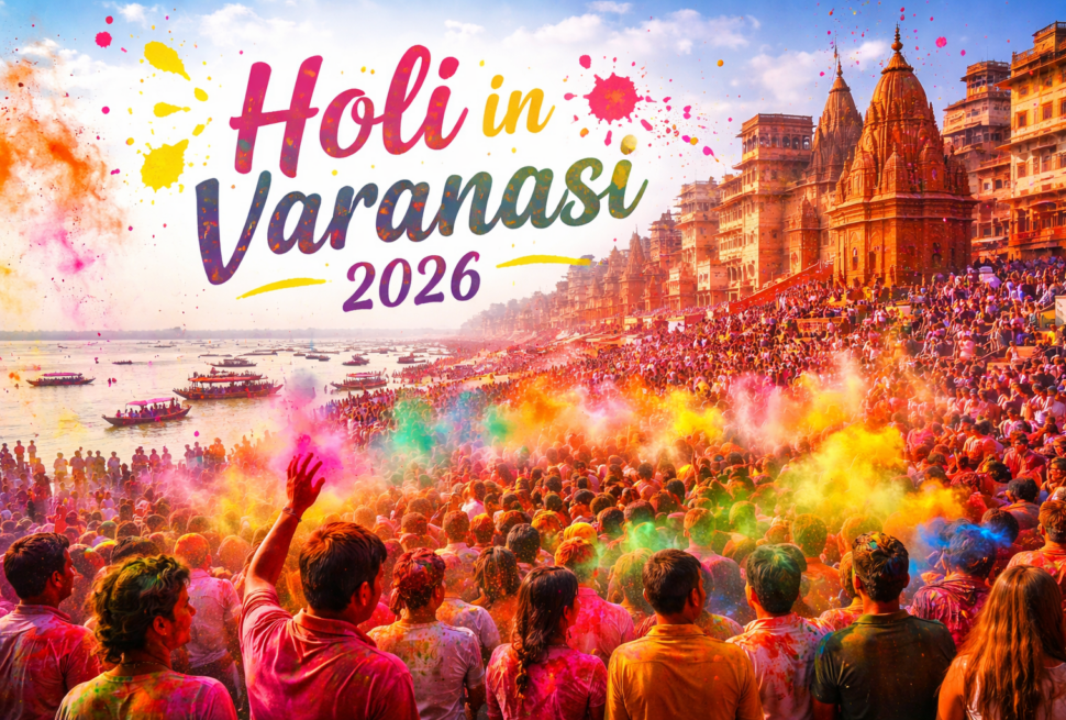 holi in varanasi