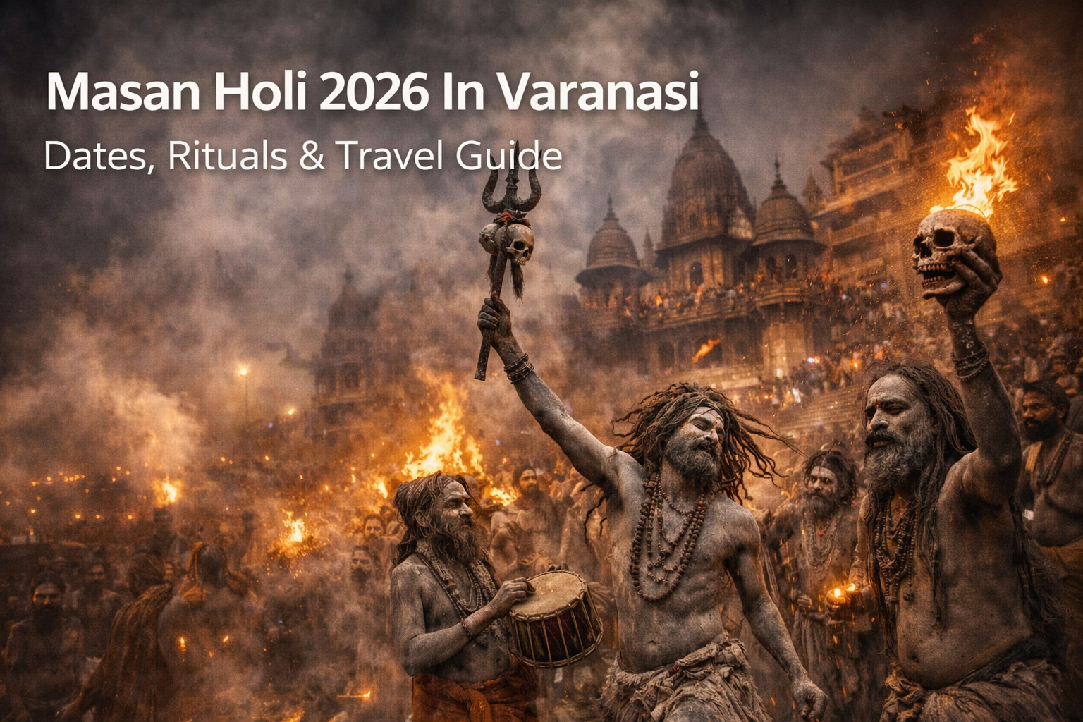 Masan Holi in Varanasi 2026