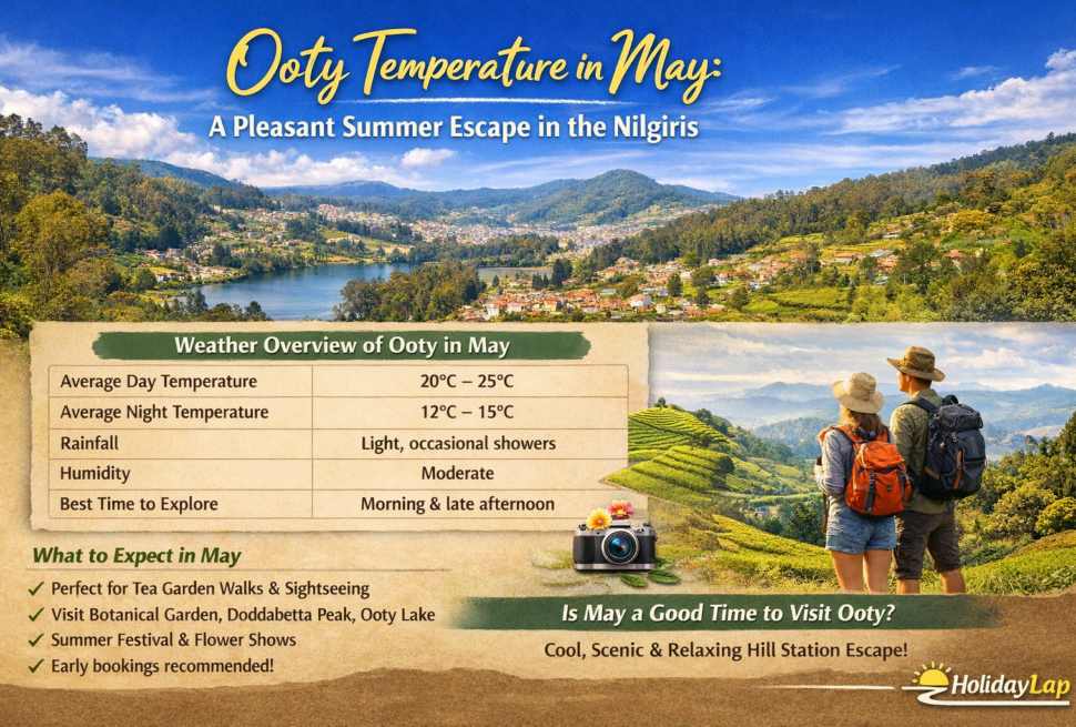 Ooty Temperature in May