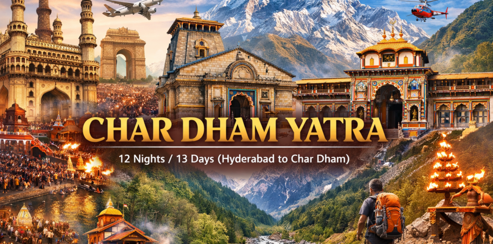 Chardham yatra from Hyderabad