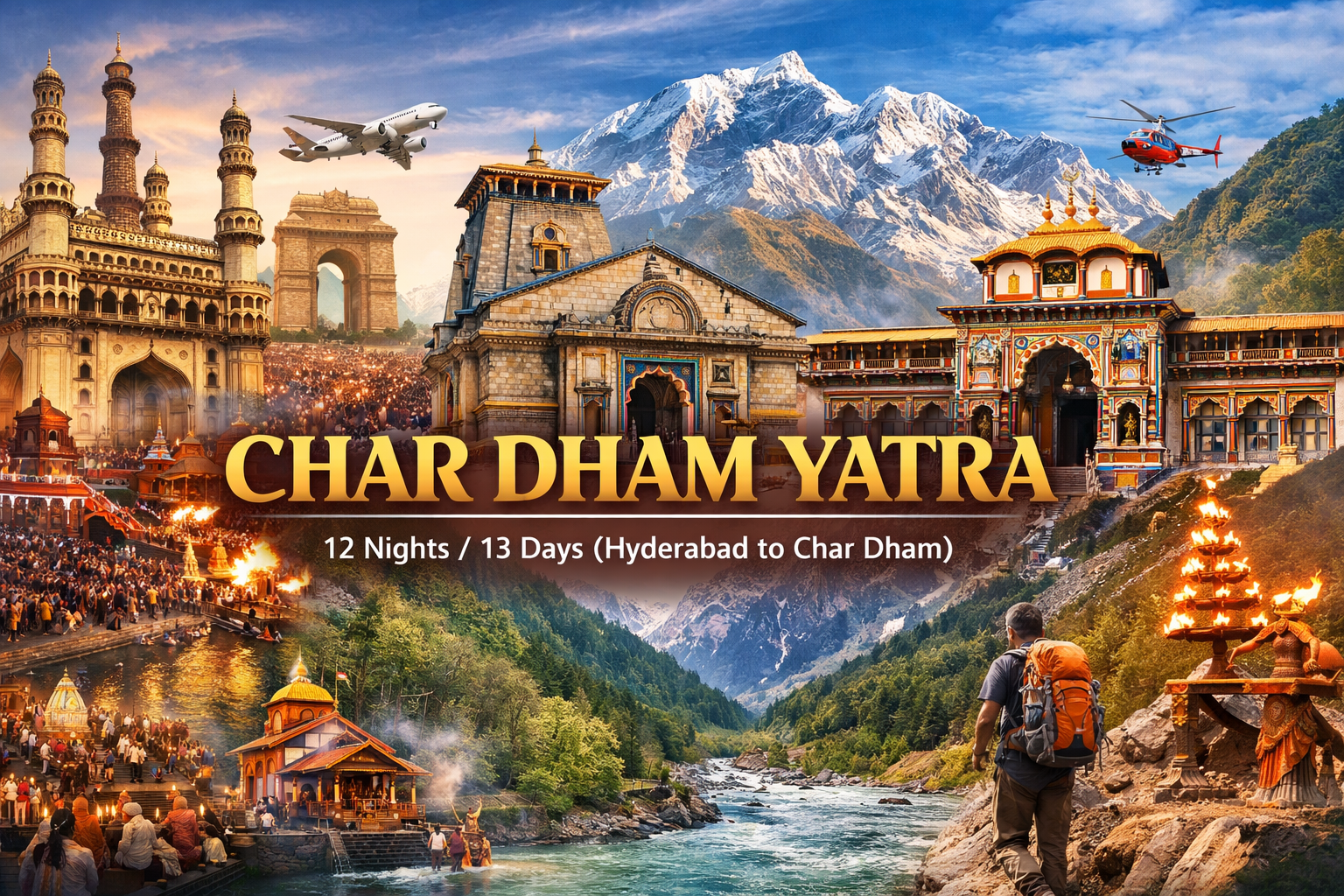 Chardham yatra from Hyderabad
